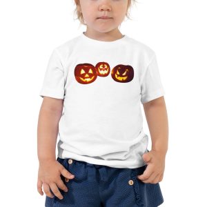 Halloween / Pumpkin /Jack O Lantern Toddler Short Sleeve Tee