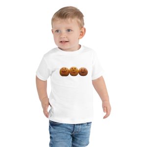Halloween / Pumpkin / Jack O Lantern Toddler Short Sleeve Tee