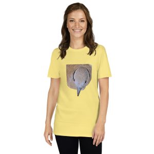 Collared Dove printed on Women's Softstyle T-Shirt