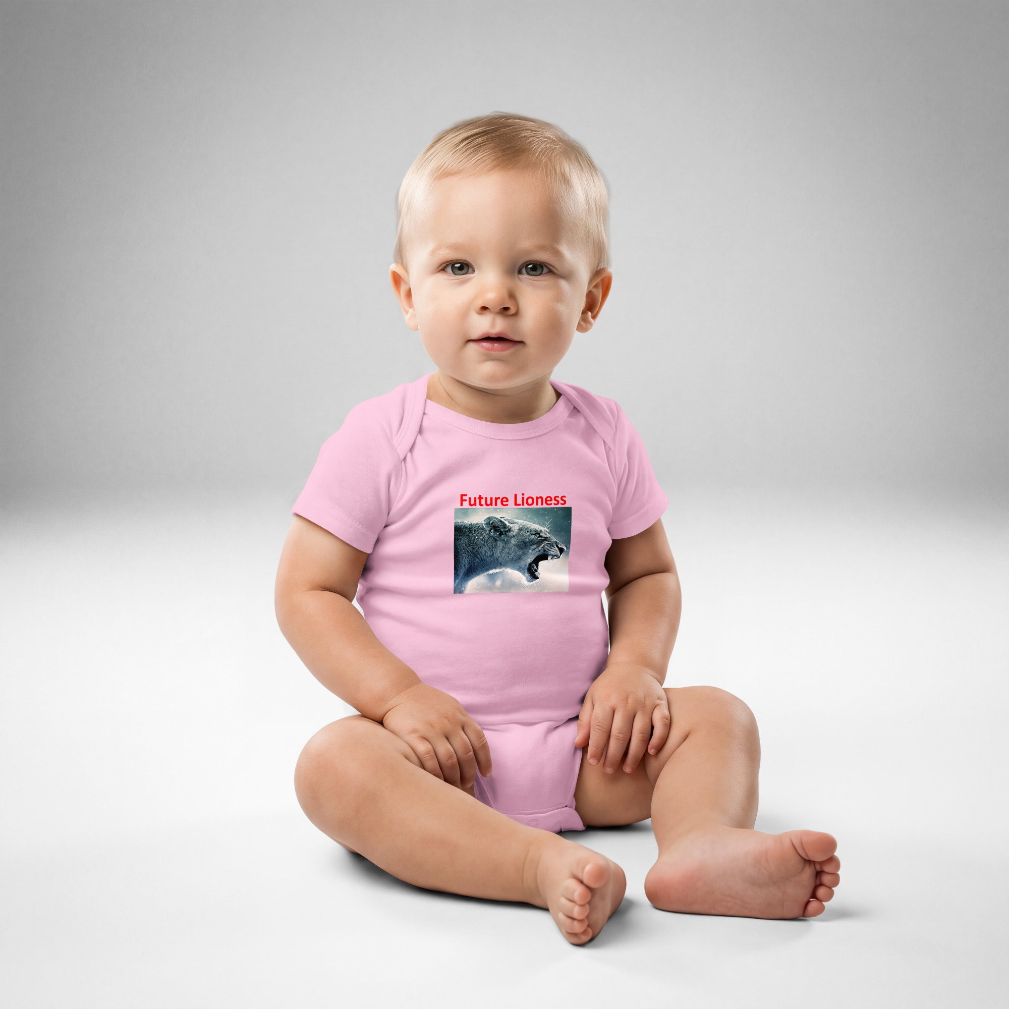 Future Lioness - England's Women's Football Team printed Baby jersey bodysuit