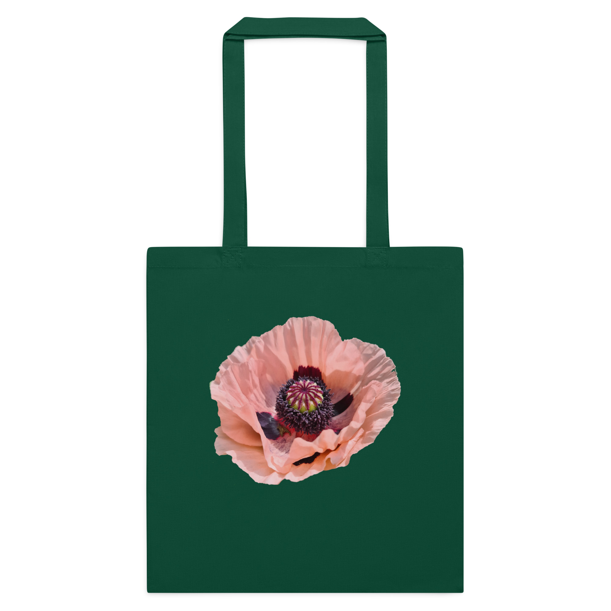 Poppy printed on Cotton Tote Bag - Image 6
