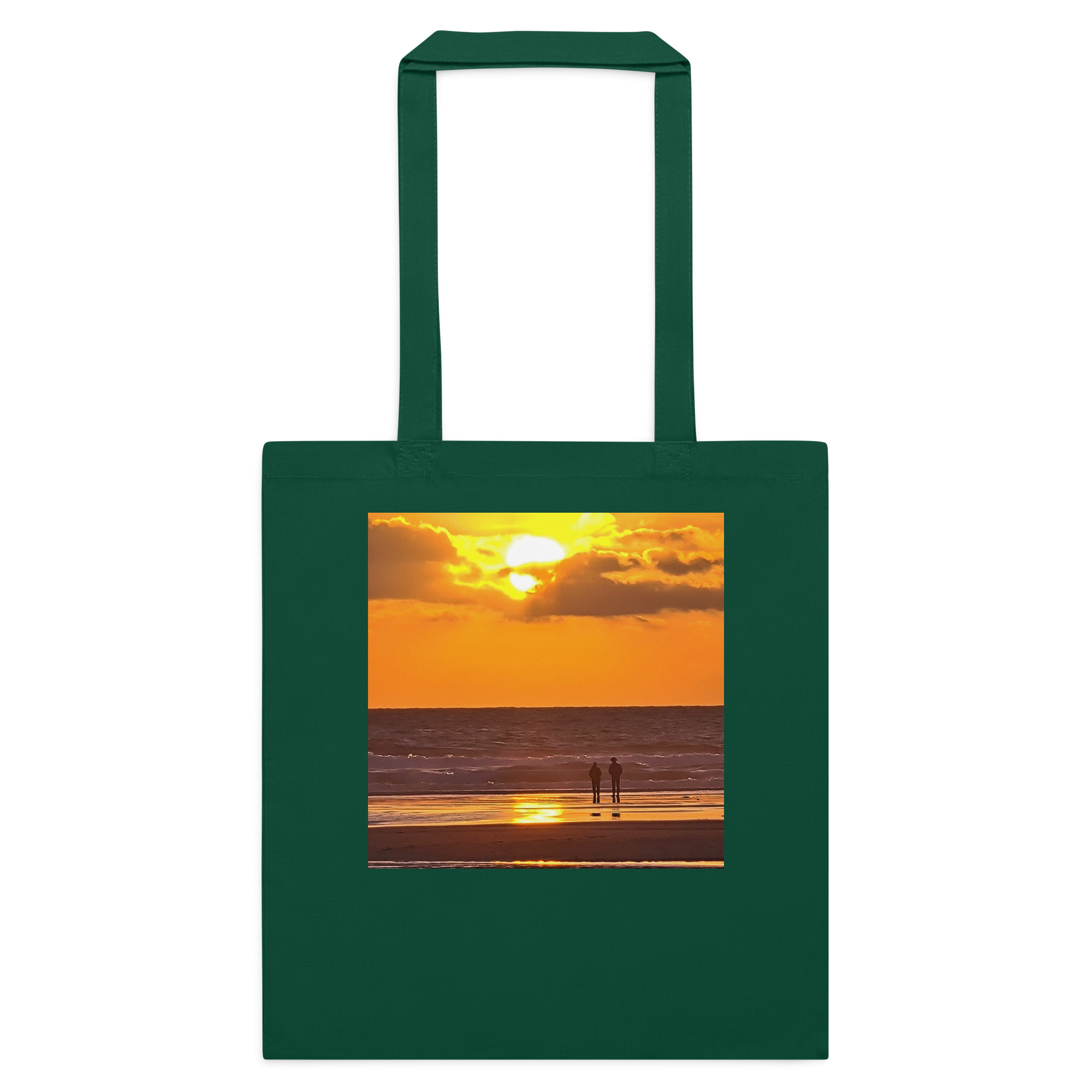 Gwithian Beach Sunset printed on Cotton Tote Bag - Image 6