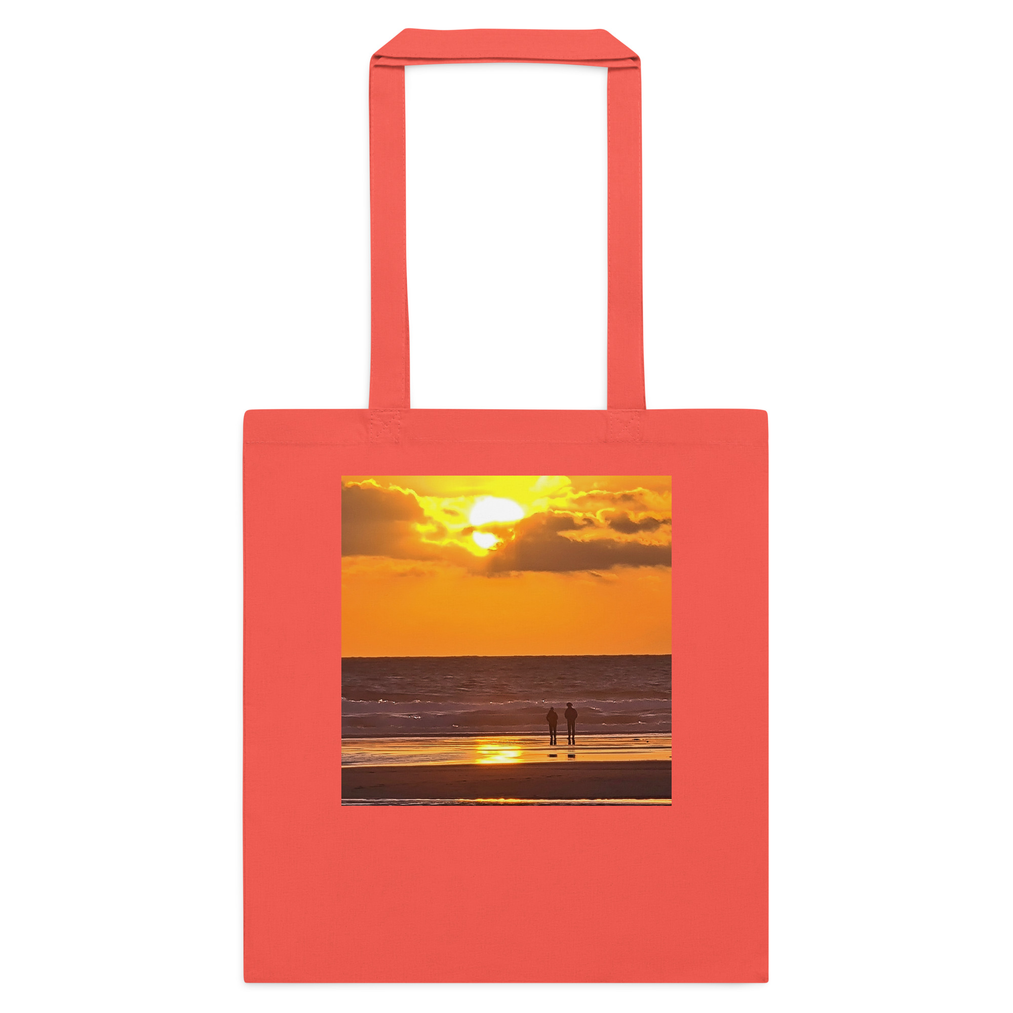 Gwithian Beach Sunset printed on Cotton Tote Bag - Image 8