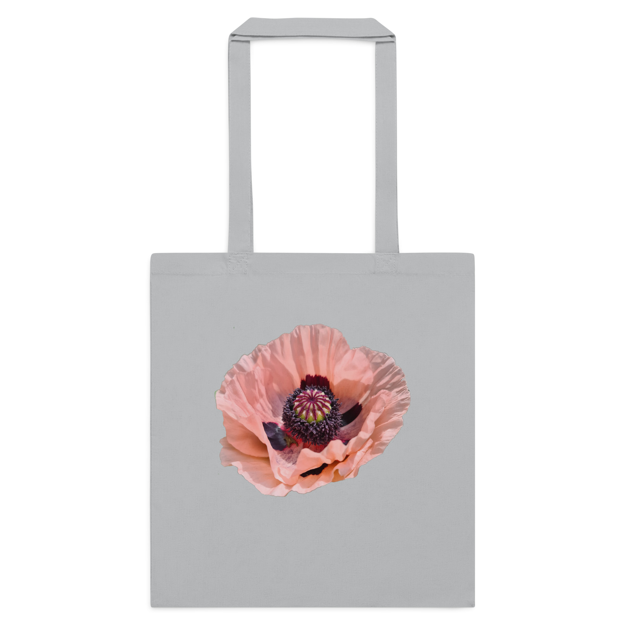 Poppy printed on Cotton Tote Bag - Image 10