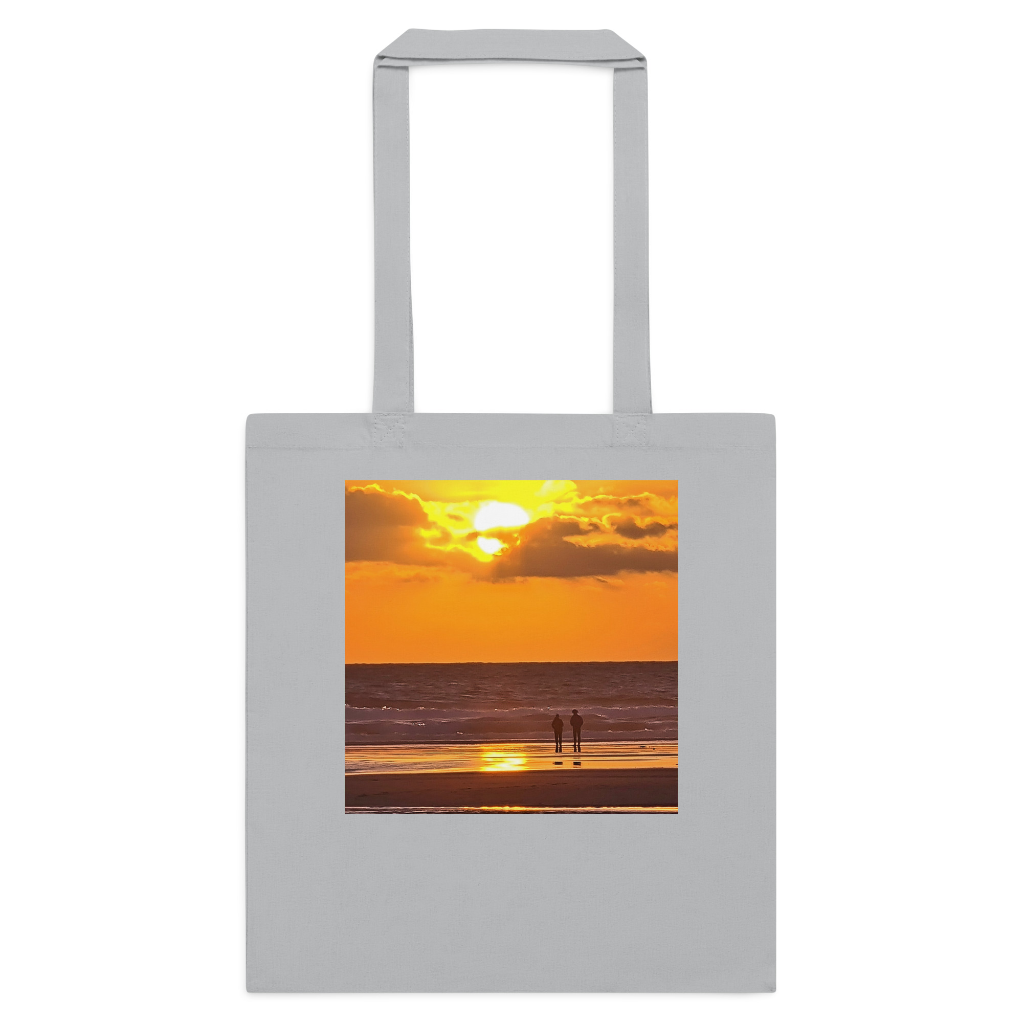Gwithian Beach Sunset printed on Cotton Tote Bag - Image 10