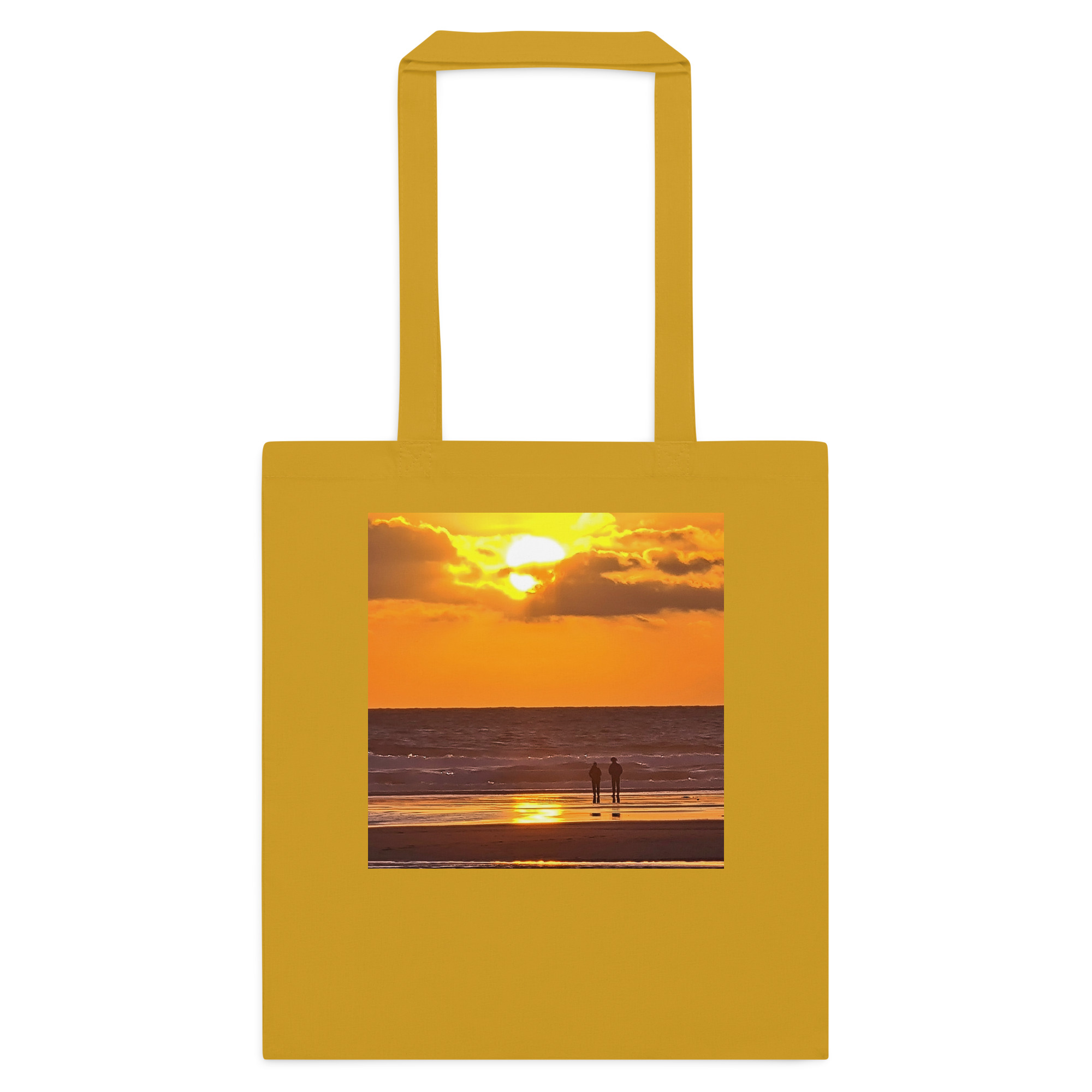 Gwithian Beach Sunset printed on Cotton Tote Bag - Image 9