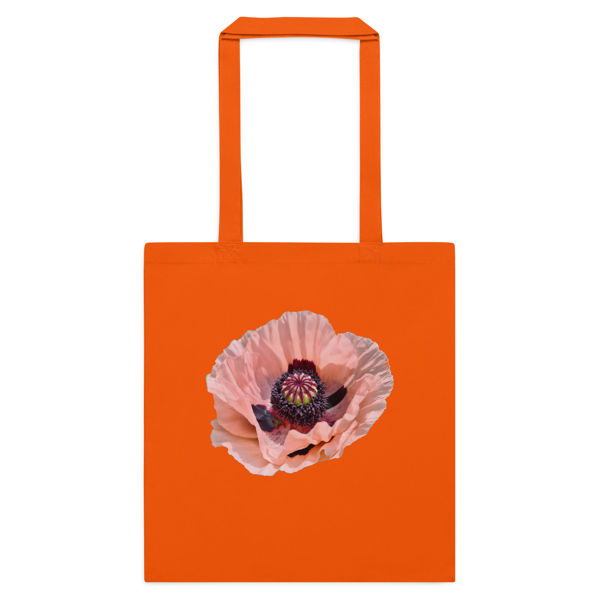 Poppy printed on Cotton Tote Bag - Image 7