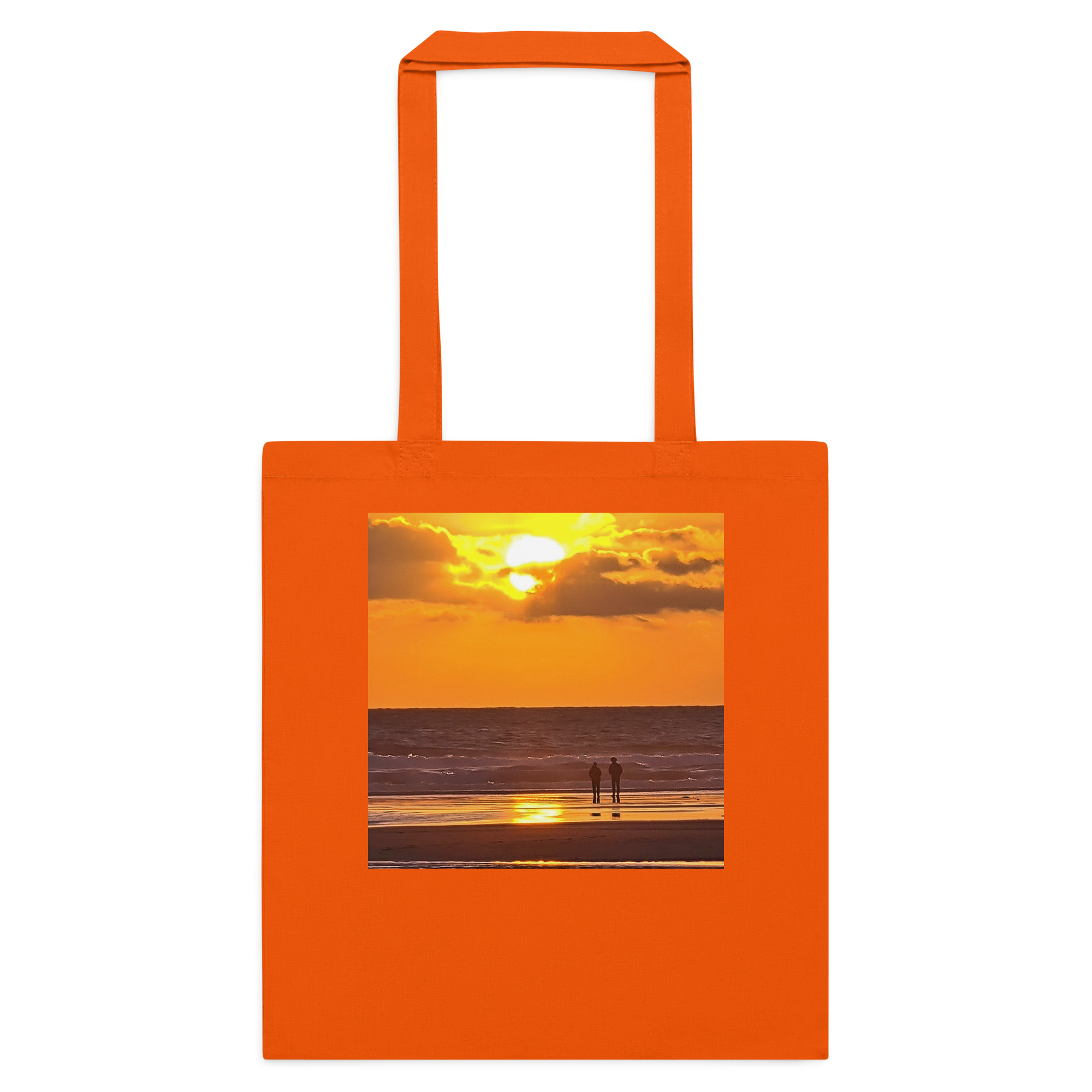 Gwithian Beach Sunset printed on Cotton Tote Bag - Image 7