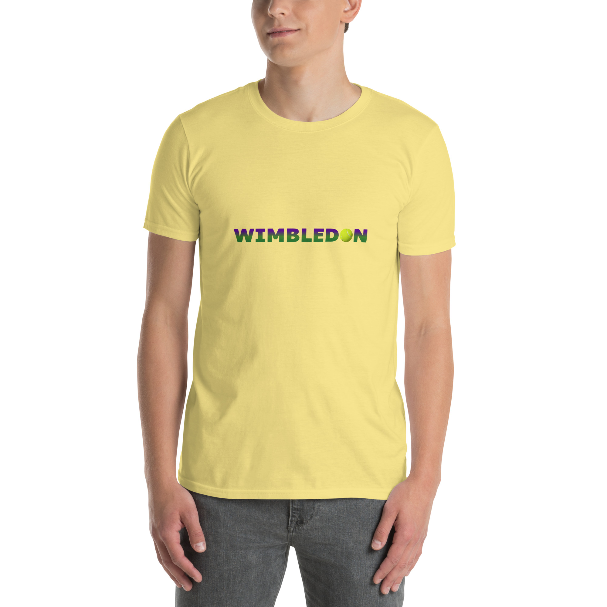 Wimbledon printed on Unisex Softstyle T-Shirt - Image 12