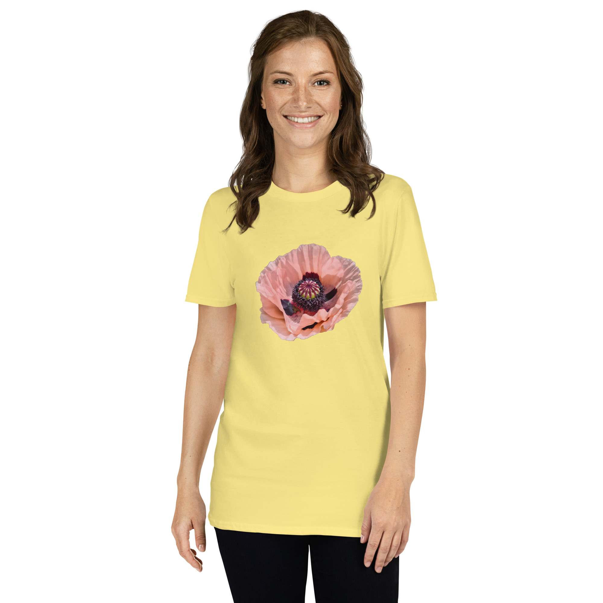 Poppy printed on Women's Softstyle T-Shirt