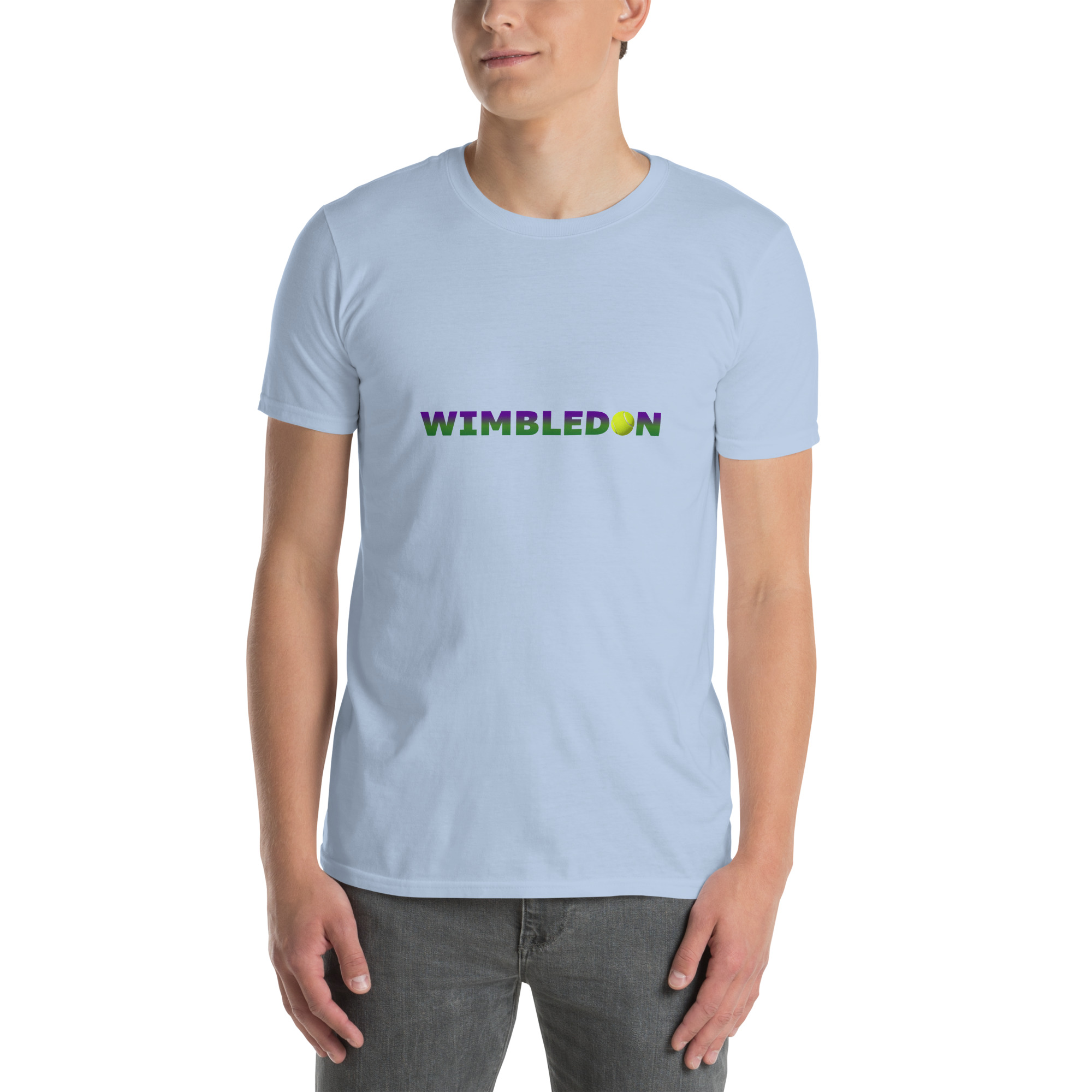 Wimbledon printed on Unisex Softstyle T-Shirt - Image 10