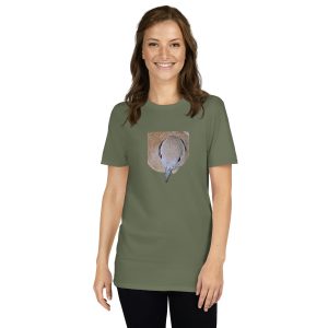 Collared Dove II printed on Women's Softstyle T-Shirt