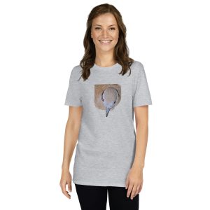 Collared Dove printed on Women's Softstyle T-Shirt