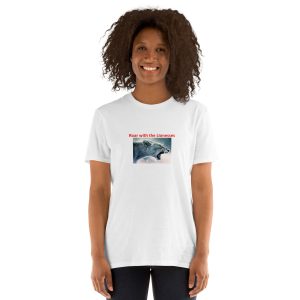 Roar with the Lionesses - England's Women's Football Team Souvenir printed on Women's Softstyle T-Shirt