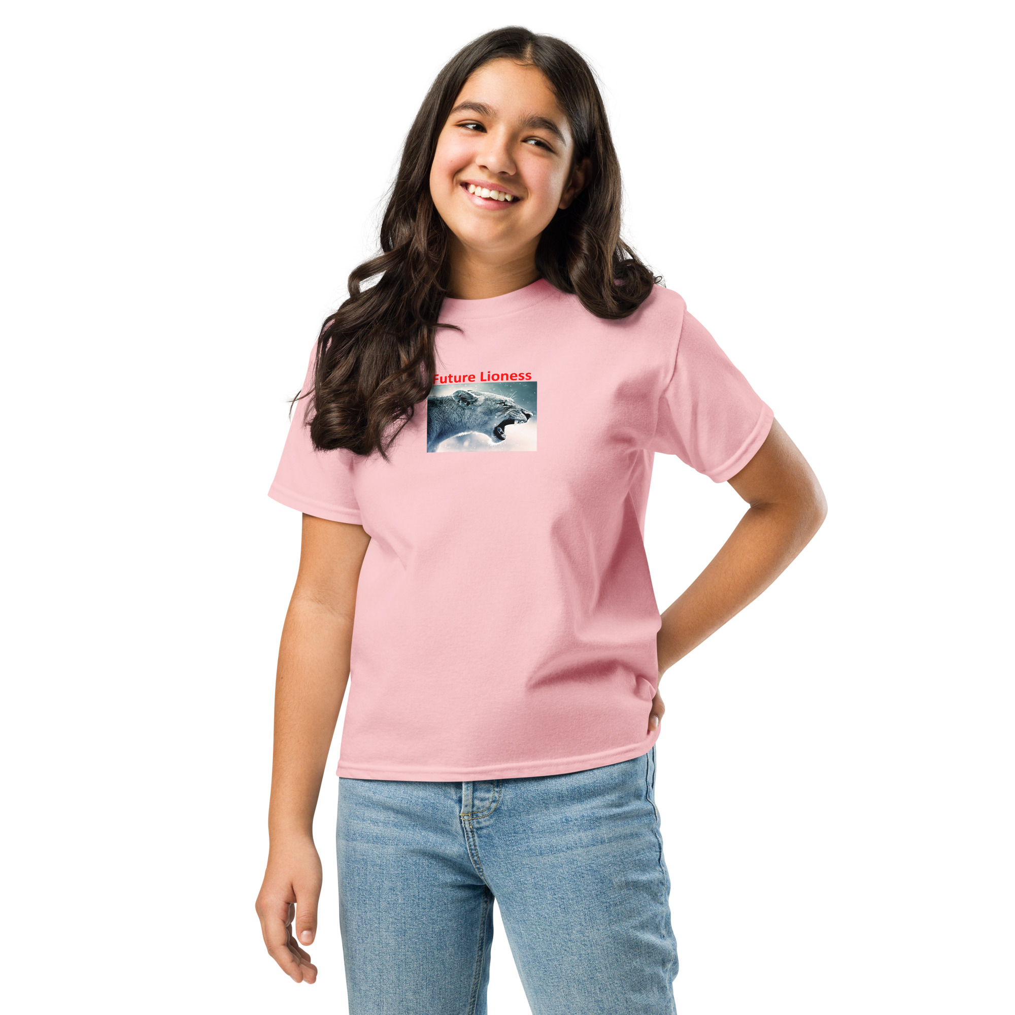 Future Lioness - England's Women's Football Team printed on Youth classic tee - Image 11