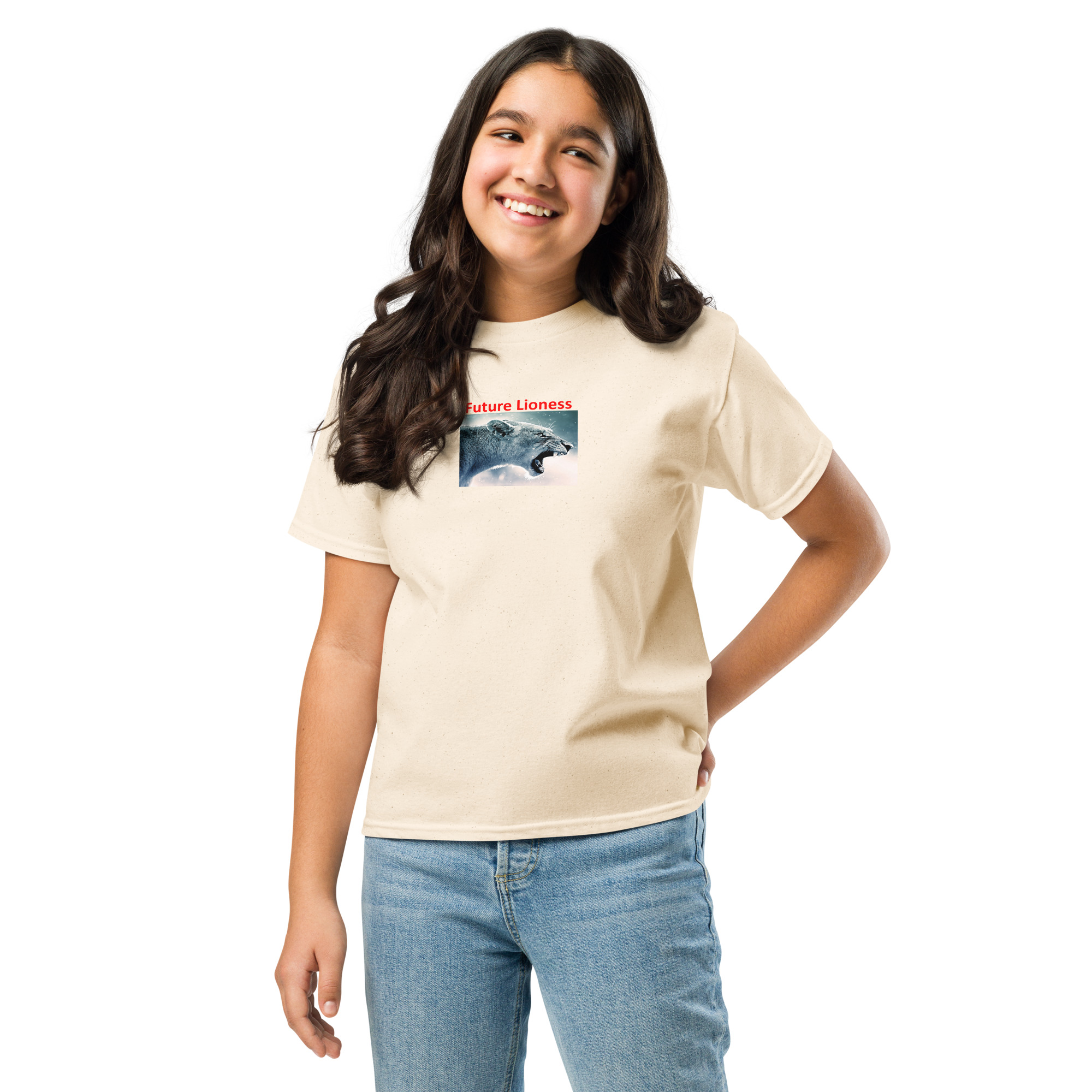 Future Lioness - England's Women's Football Team printed on Youth classic tee - Image 12