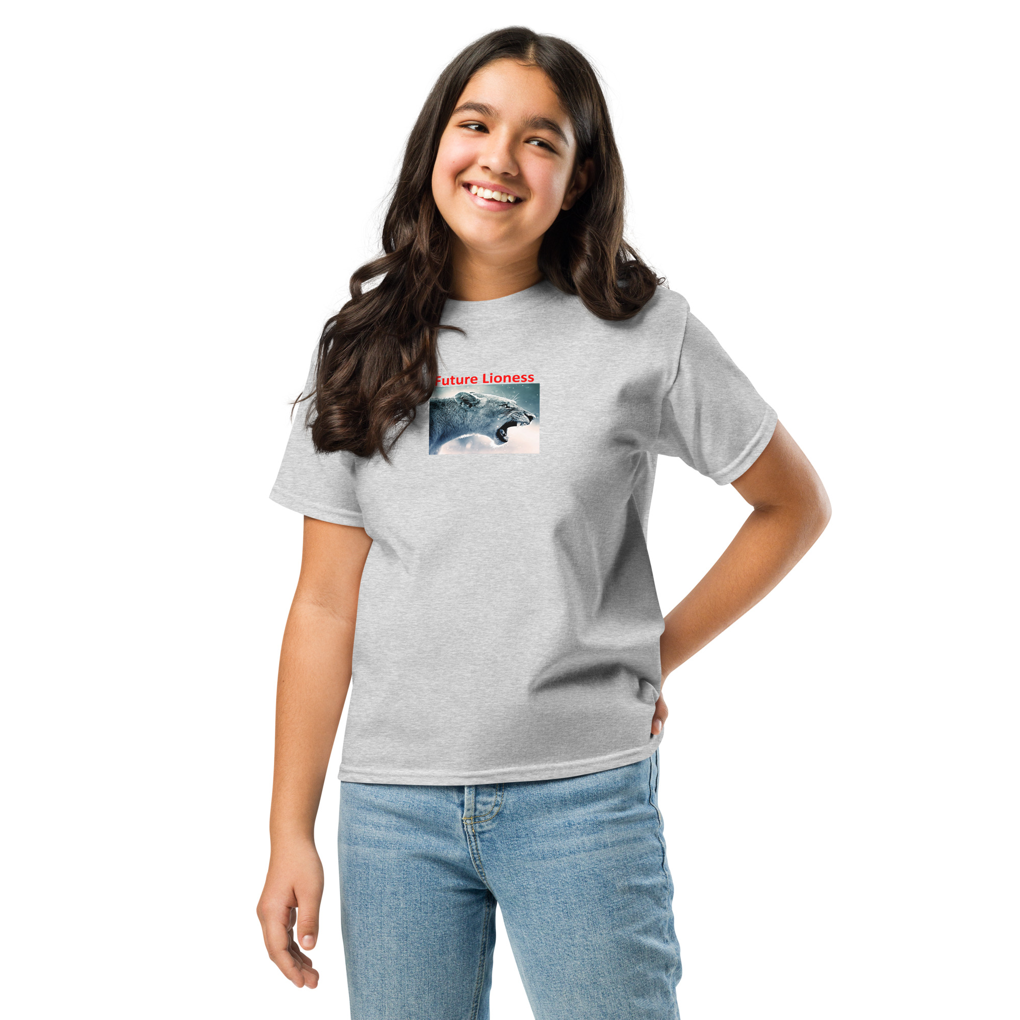 Future Lioness - England's Women's Football Team printed on Youth classic tee - Image 9